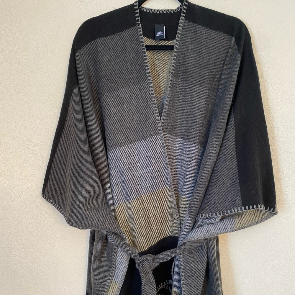 Belted Wrap Shawl